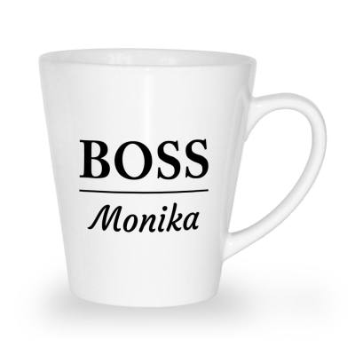 Kubek latte na dzień matki Boss + imię